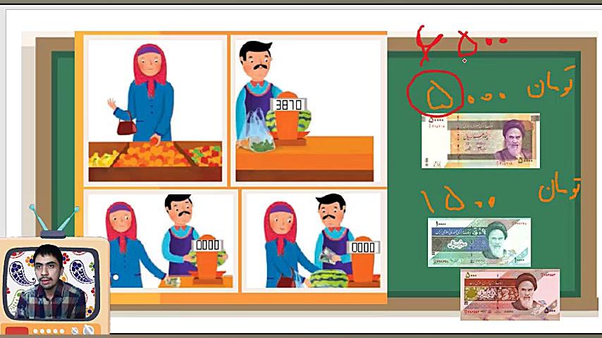 ریاضی سوم دبستان آموزش جمع وتف...