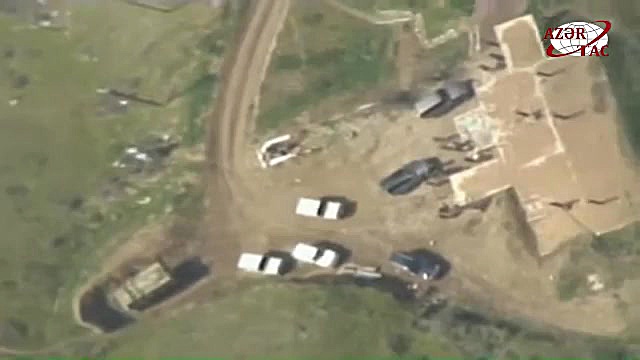 انهدام پایگاه ارتش ارمنستان تو...