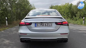 تست شتاب مرسدس E63 S در اتوبان