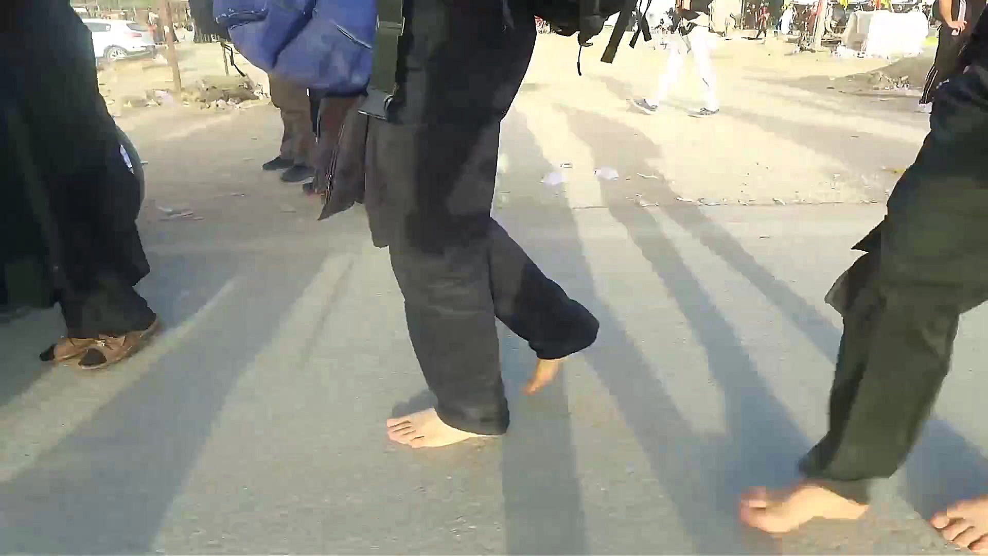 کلیپ عااااااالی پیاده روی اربع...