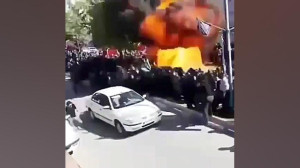 حادثه آتش سوزی در هیئت عزاداری