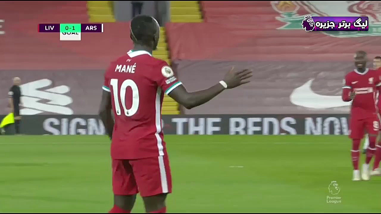 خلاصه بازی لیورپول 3  آرسنال 1...