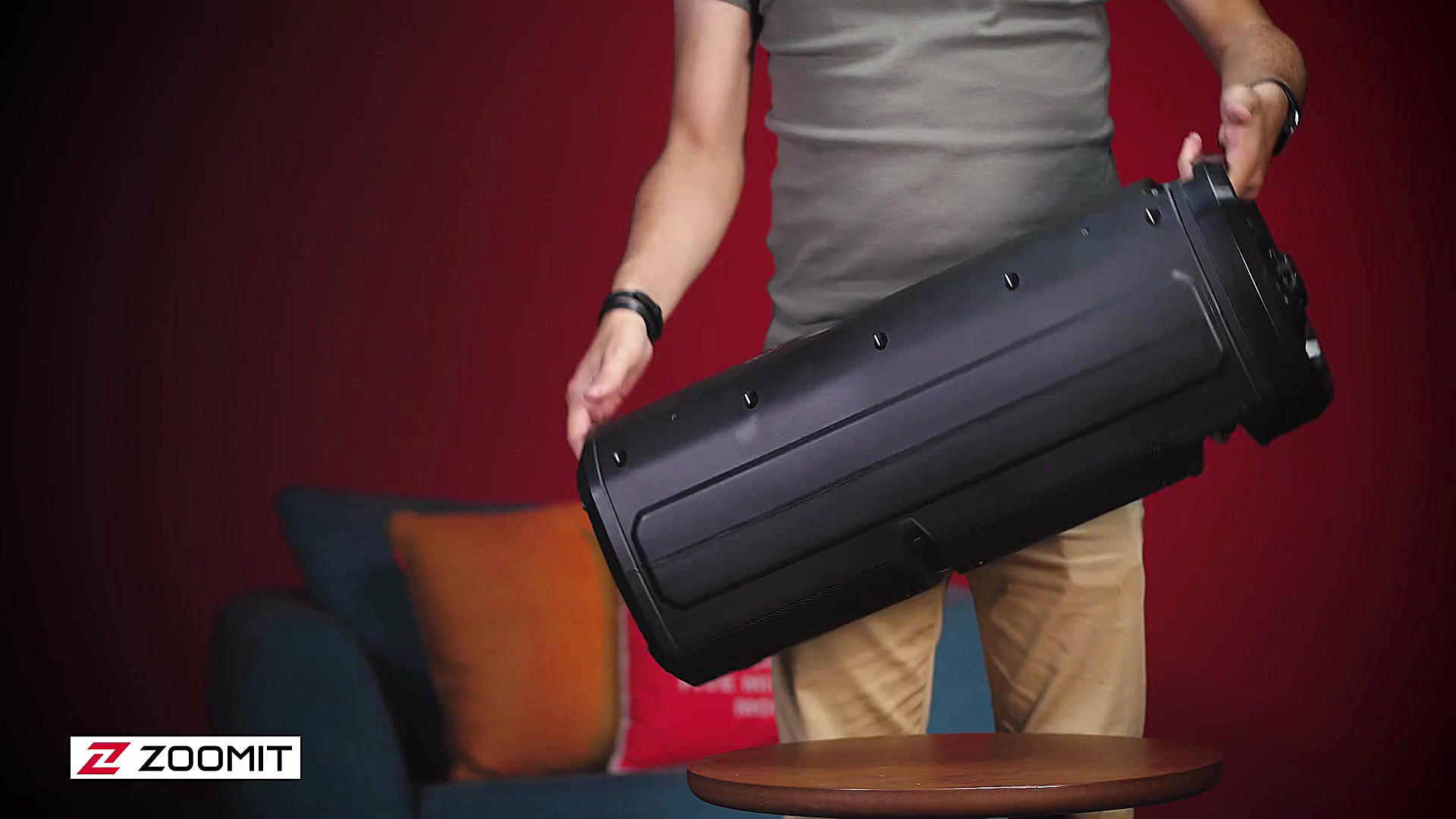 با اسپیکر بوم باکس KBS345 و پا...