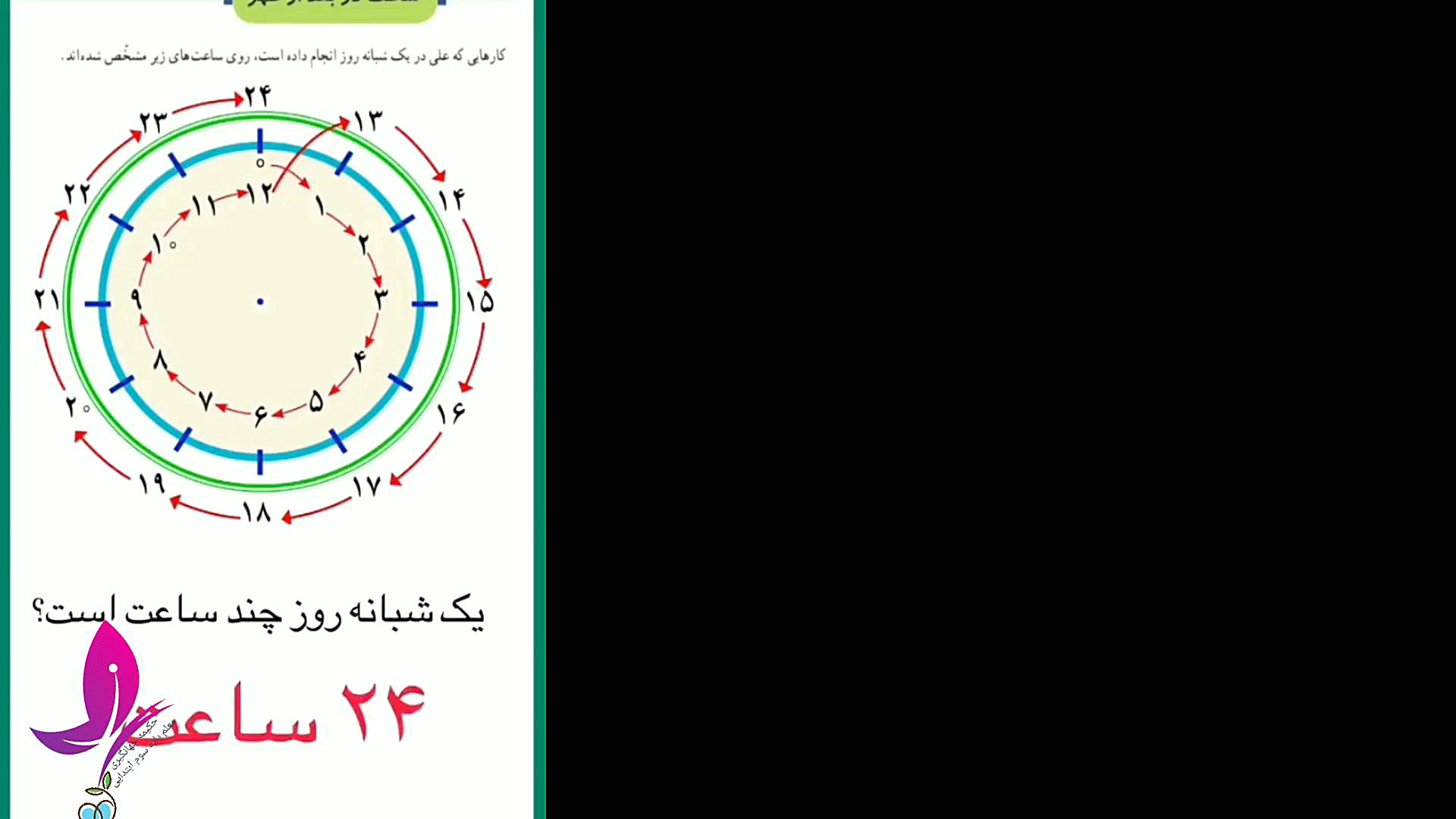 تدریس صفحه ۱۶کتاب ریاضی سوم اب...