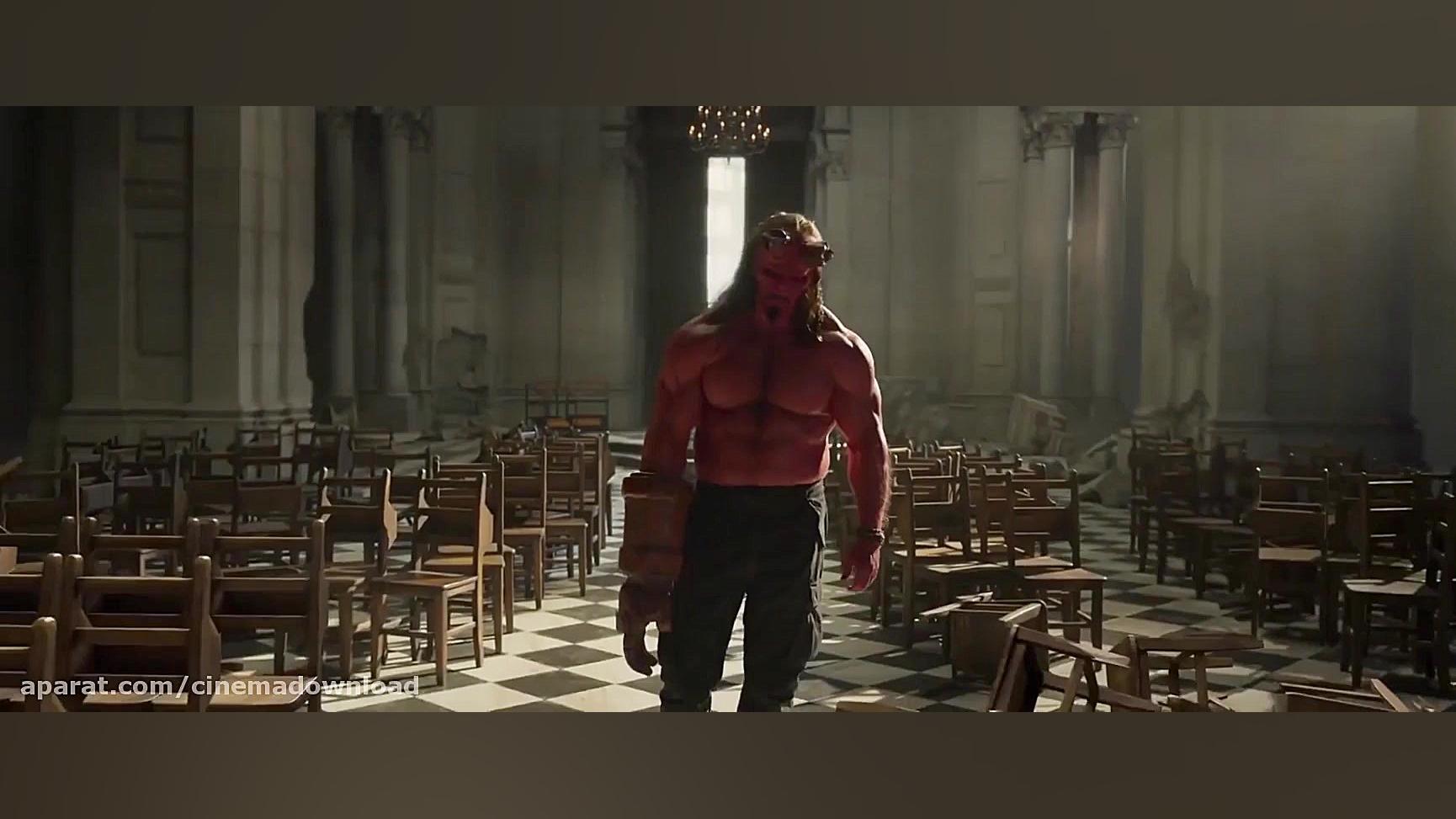 دانلود فیلم پسر جهنمی 2019 Hellboy با دوبله فارسی زمان7225ثانیه