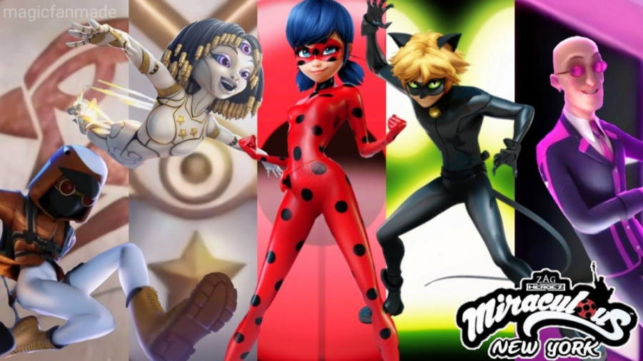 انیمیشن لیدی باگ ، تغییر شکل گ...