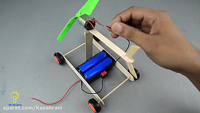 آموزش ساخت : ماشین برقی