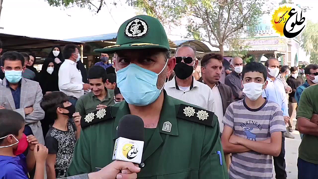 تشیع پیکر شهید عبدالله مومن زا...