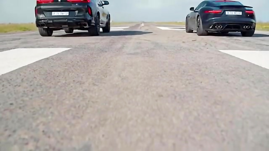 رقابت درگ ب ام و X6 M کامپتیشن...