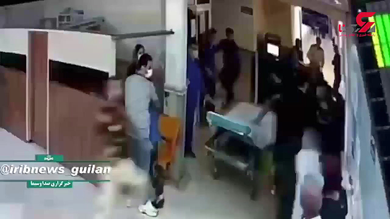 فیلم لحظه حمله وحشیانه به بیما...