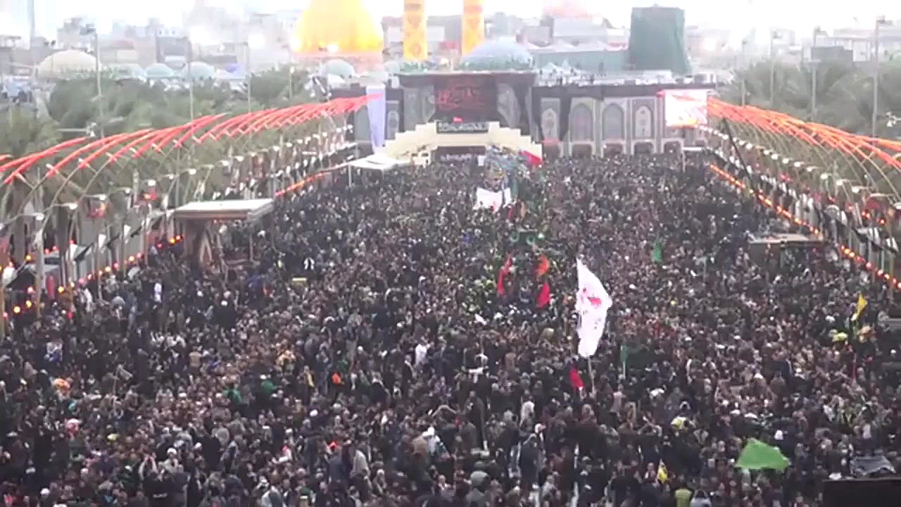 خیمه های امام حسین (ع) اربعین...