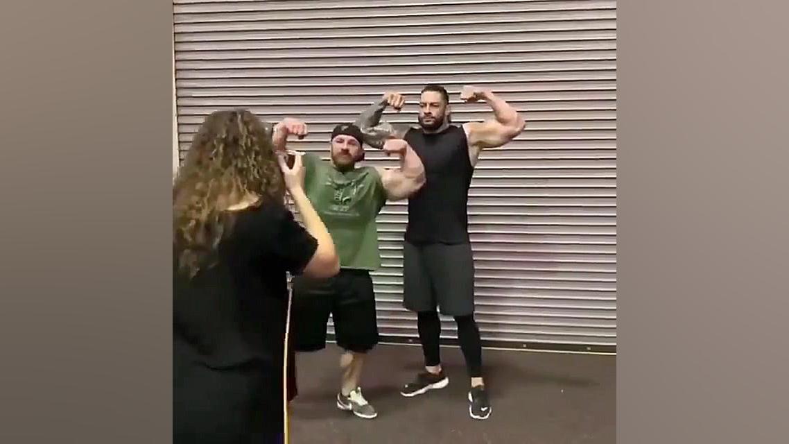 فیگور جدید بدنسازی رومن رینز د...