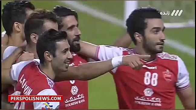 گل اول پرسپولیس به پاختاکور تو...
