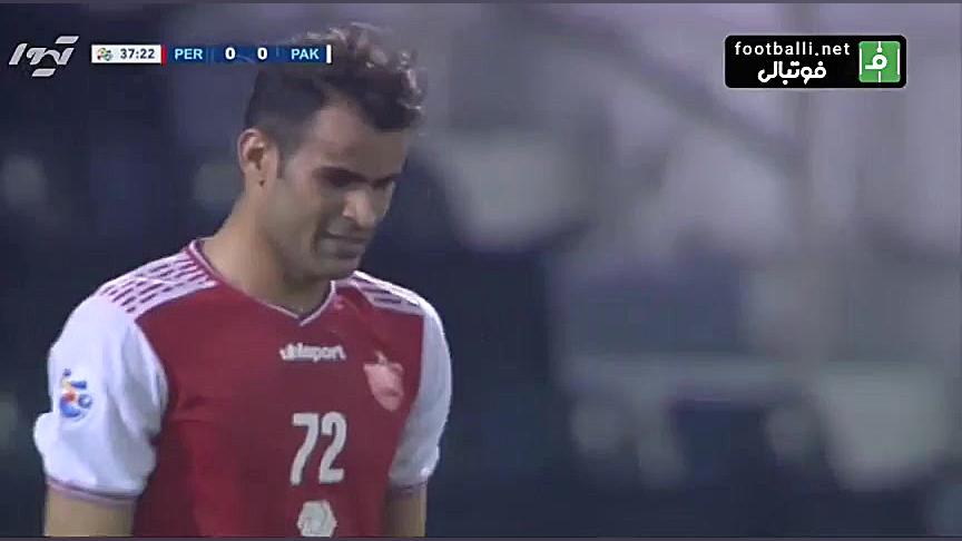 خلاصه بازی پرسپولیس و پاختاکور