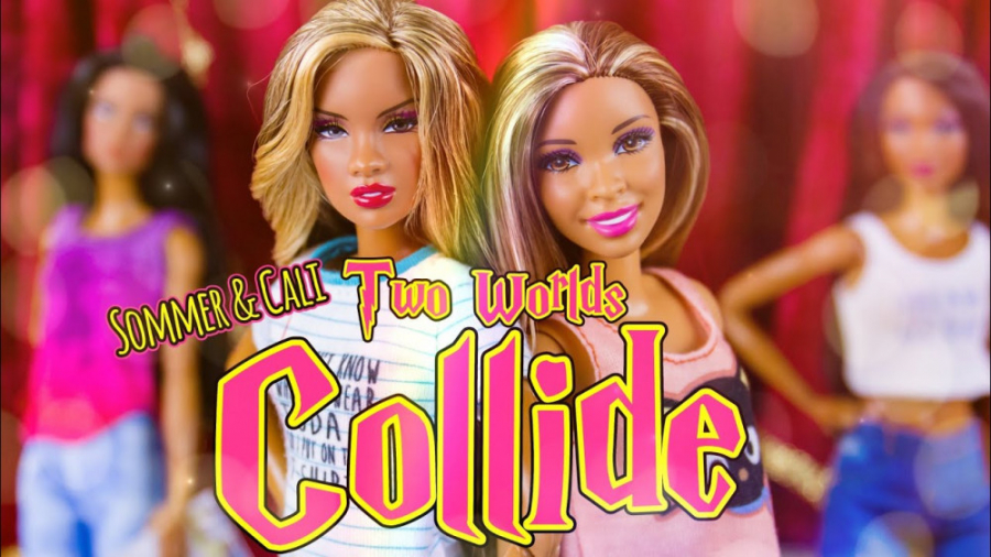 عروکسهای باربی و نمایش عروسکی...