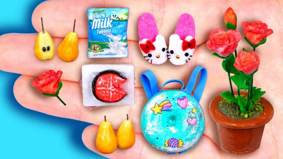 وسایل باربی  آموزش ساخت 34 خور...