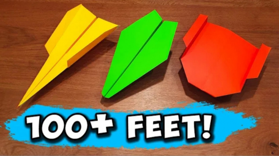 آموزش اوریگامی : ساخت ۵ هواپیم...