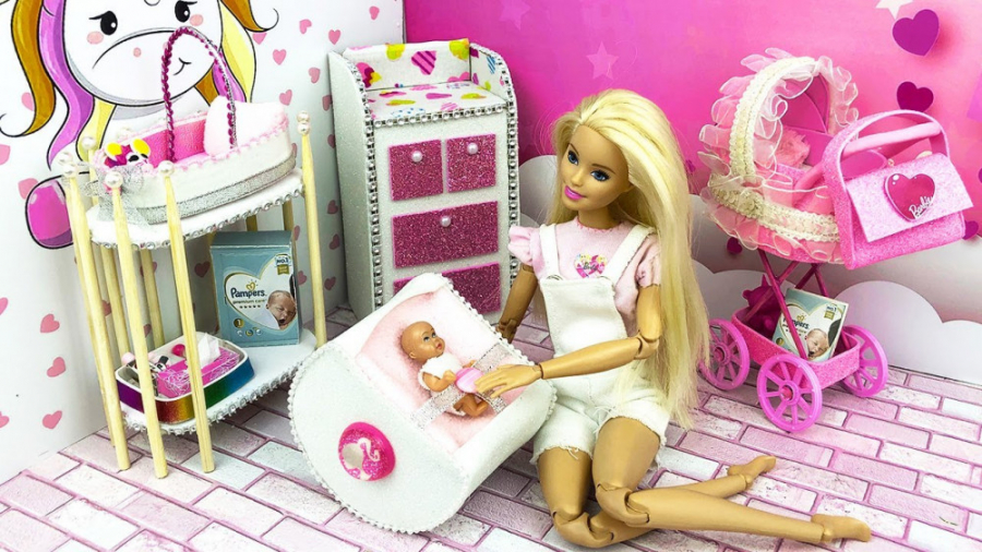 آموزش ساخت وسایل نوزاد باربی