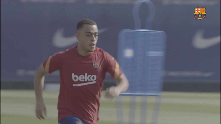 اولین تمرین سرجینیو دست در بار...