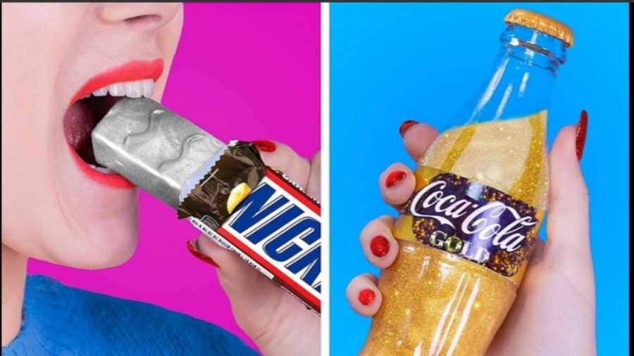 تروم تروم درست کردن خوراکی با...