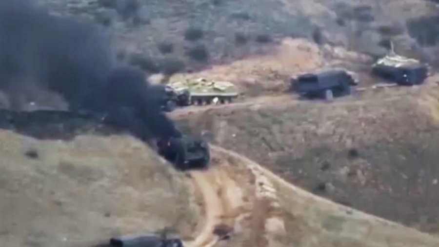 انهدام ۴ پهپاد جمهوری آذربایجا...