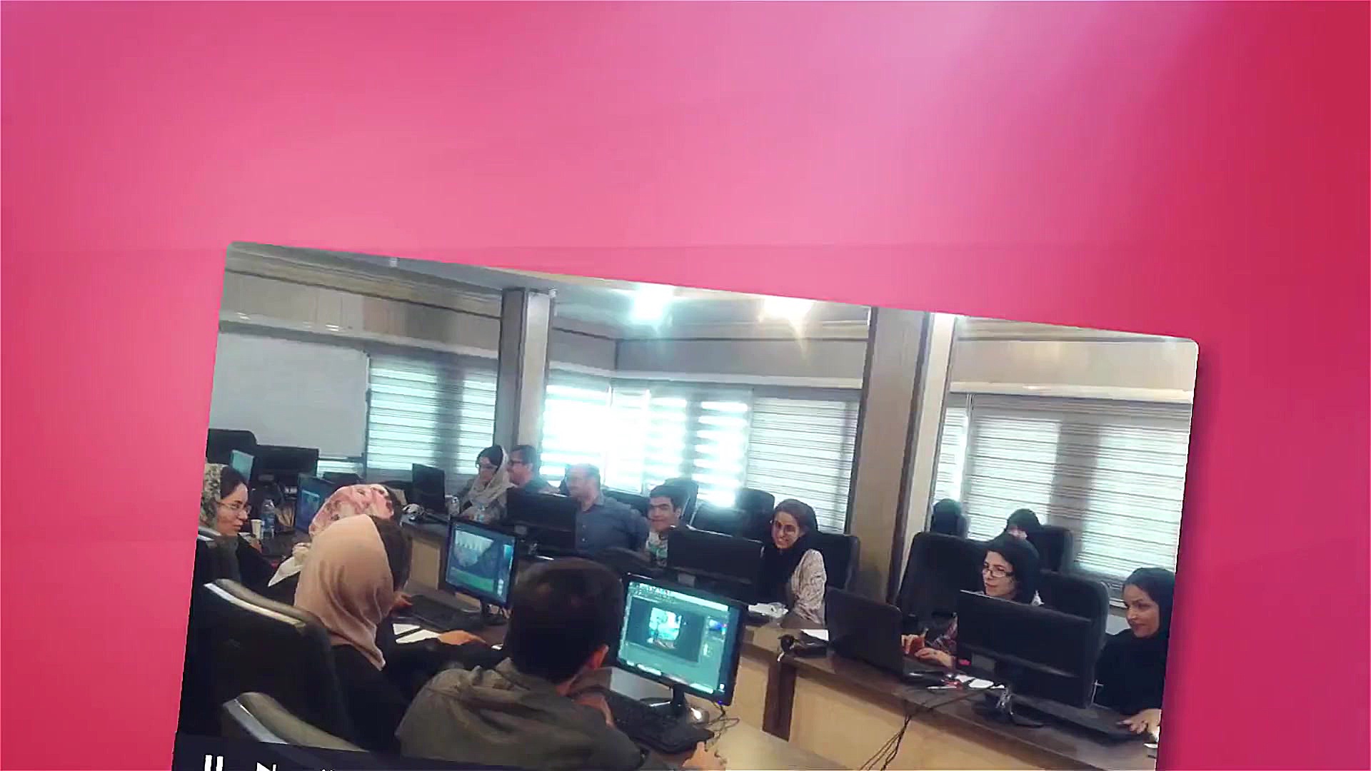 تیزر ویدیویی آموزش آنلاین