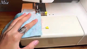 آموزش دوخت ماسک پارچه ای سه لا...