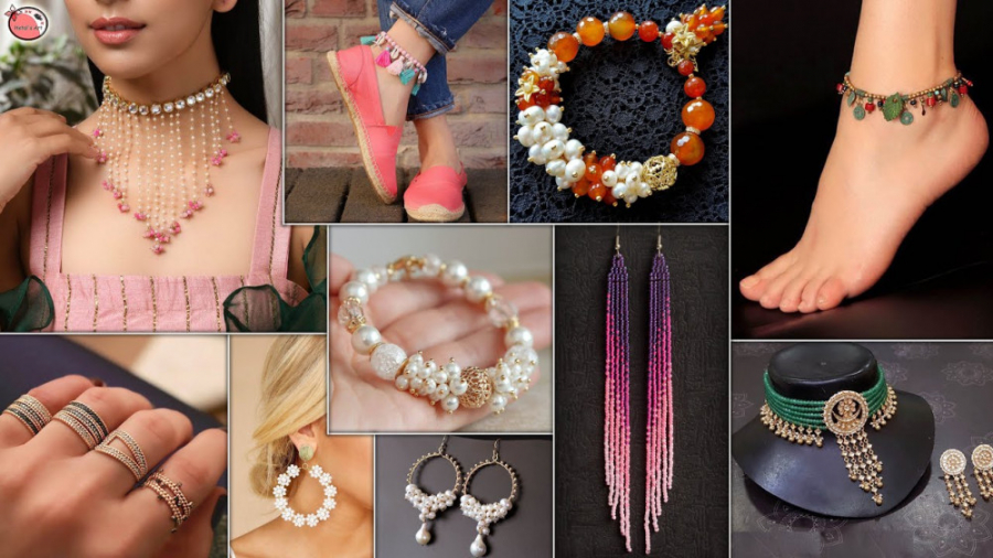 پا بند دستبند گردنبند آویز و.....