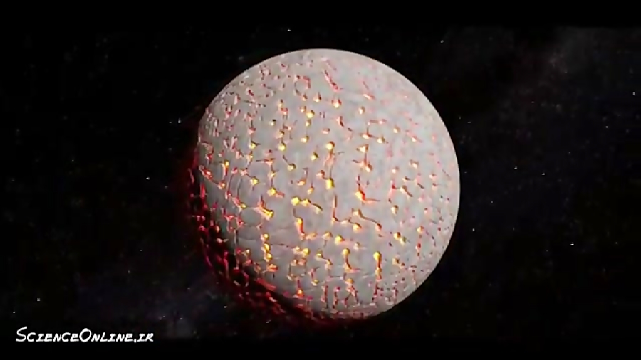 تکامل کره ماه