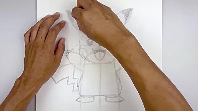 اموزش نقاشی برای کودکان  پیکاچ...