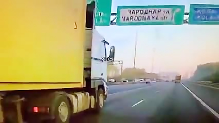 حادثه&zwnj;ای عجیب در اتوبان