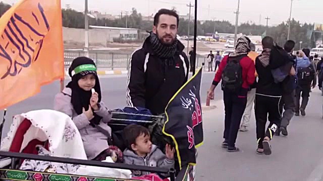 پیاده روی اربعین شهید مدافع حر...