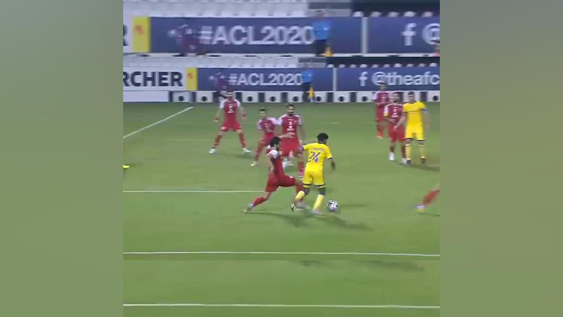 گل اول النصر به پرسپولیس