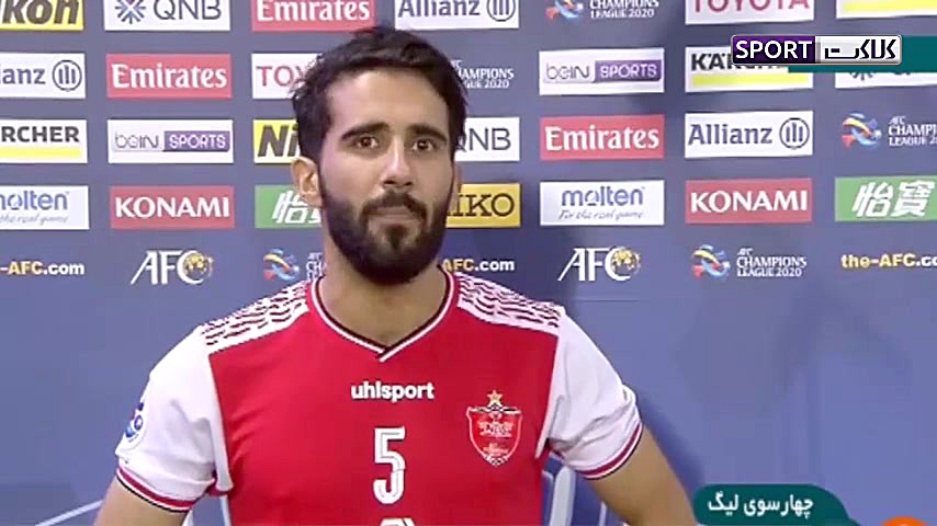 مصاحبه بشار رسن بعد از صعود پر...