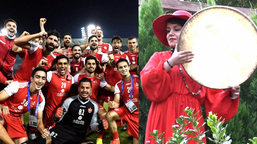 دف نوازی  برد ملی