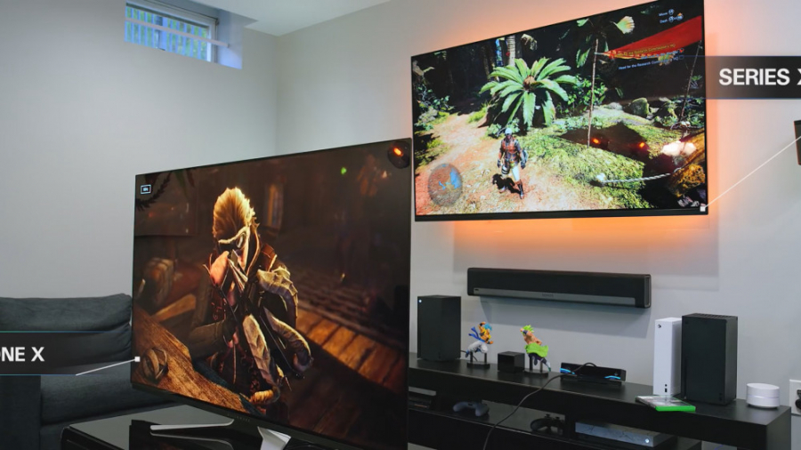 مقایسه گیم پلی در Xbox Series...