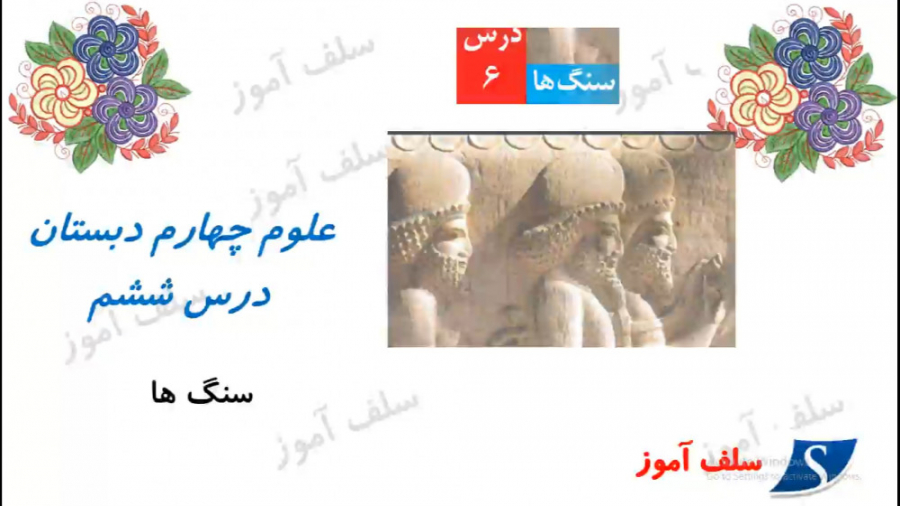 آموزش علوم چهارم دبستان فصل شش...