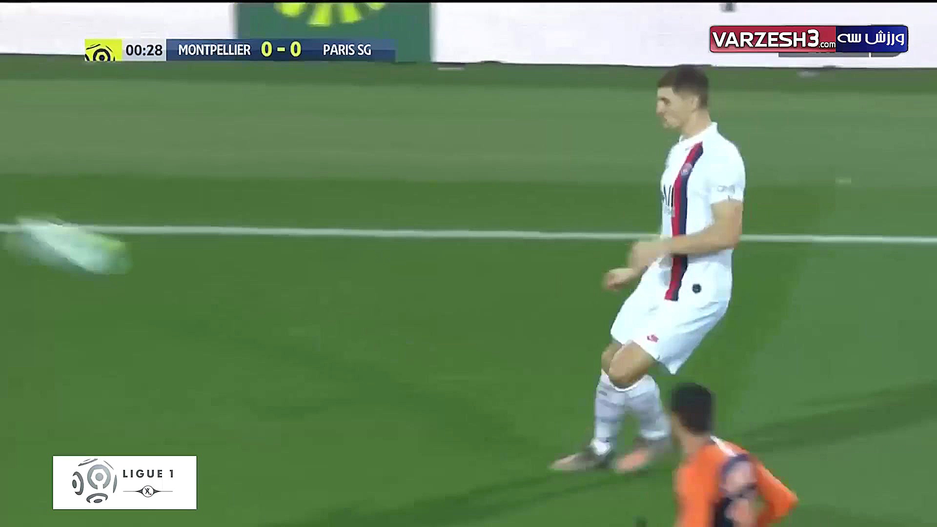 خلاصه بازی پاری سنت ژرمن و مون...