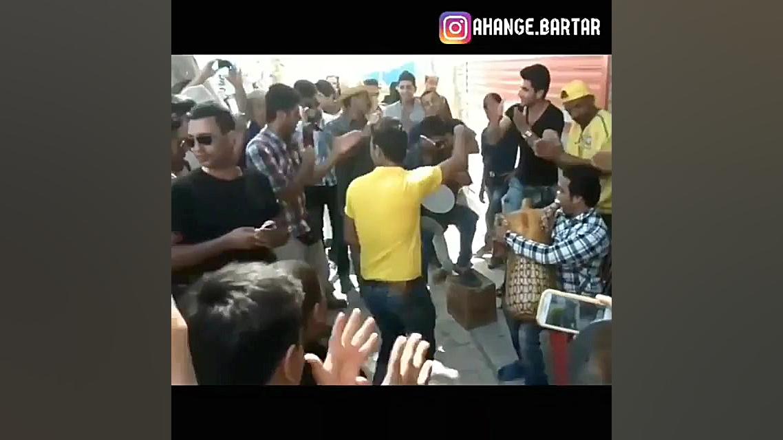 کلیپ شاد خیابان های آبادان بعد...