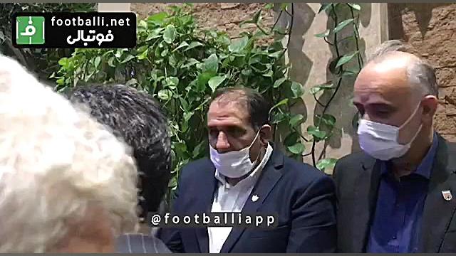 لحظه ورود کاروان پرسپولیس به س...