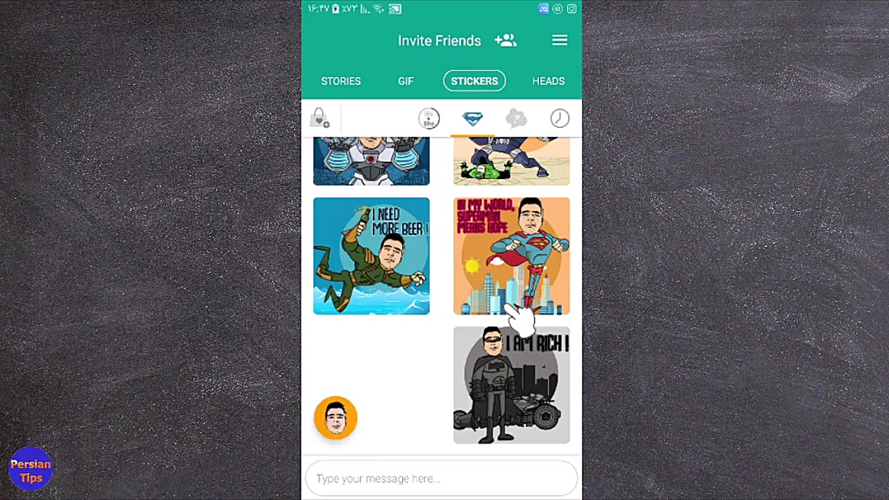 چطوری عکس خودمونو براحتی کارتو...