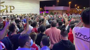 استقبال هواداران پرسپولیس از و...