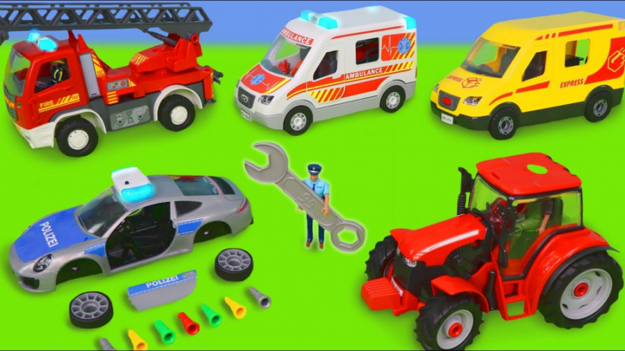 کامیون آتش نشانی ، تراکتور ، م...