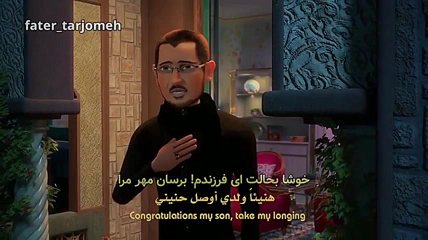 نماهنگ دلتنگی برای اربعین  به...