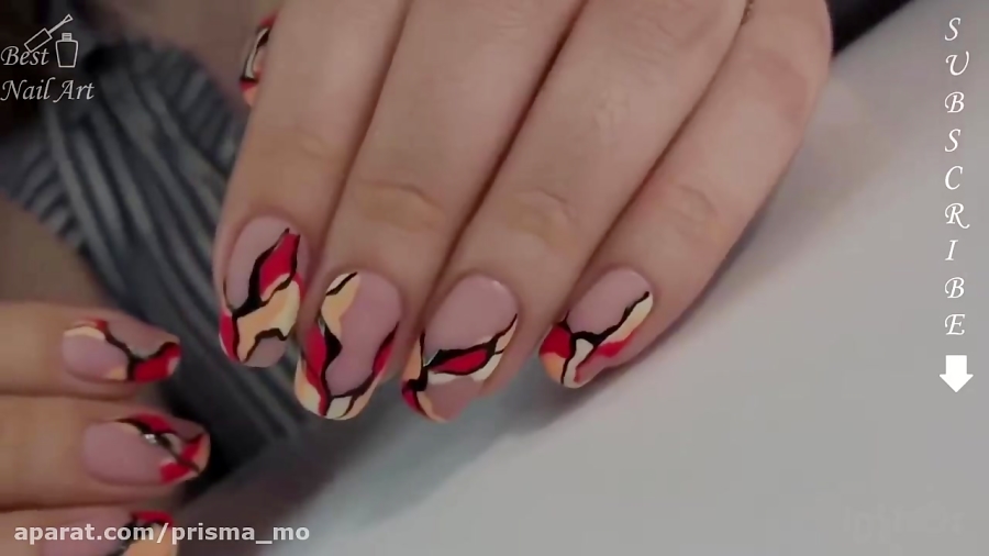 طرح ها و ایده های هنری ناخن ما...