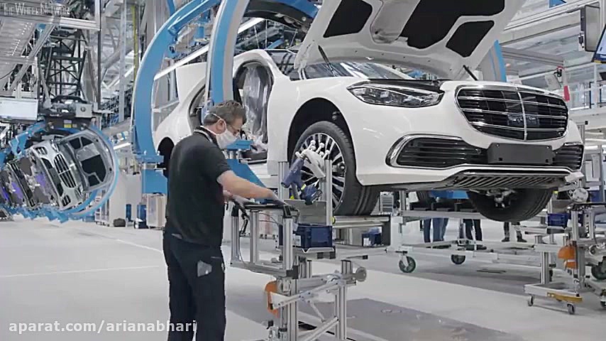 خط تولید مرسدس بنز 2021