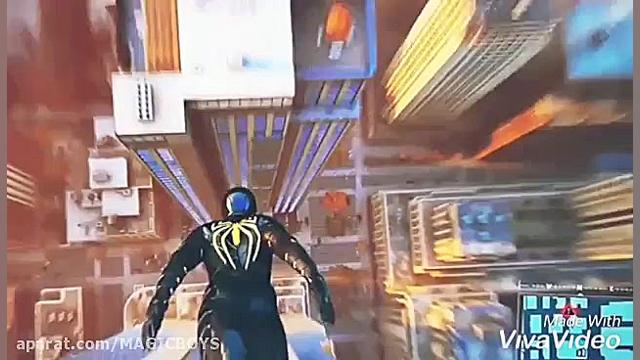 یک گیم پلی جالب از مرد عنکبوتی...