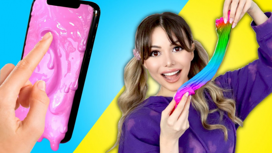 معرفی انواع اسلایم و بازی با ا...