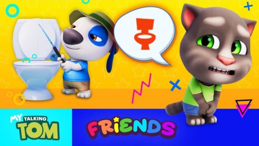 توالت دیوانه در مقابل تام  تام...