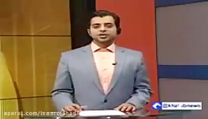 پخش فیلم مراسم تشییع پیکر مطهر...